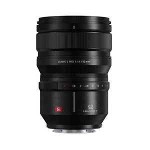 Panasonic Lumix S PRO 50mm F1.4 Fixed Focal Length Lens - L-Mount (S-X50E)