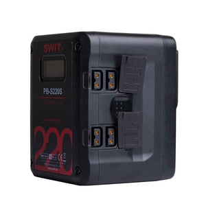 Swit PB-S220S 220Wh Square Digital Battery - V-Lock