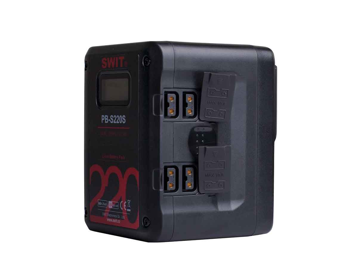 Swit PB-S220S 220Wh Square Digital Battery - V-Lock