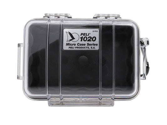 Peli 1020 Micro Case - Clear/Black