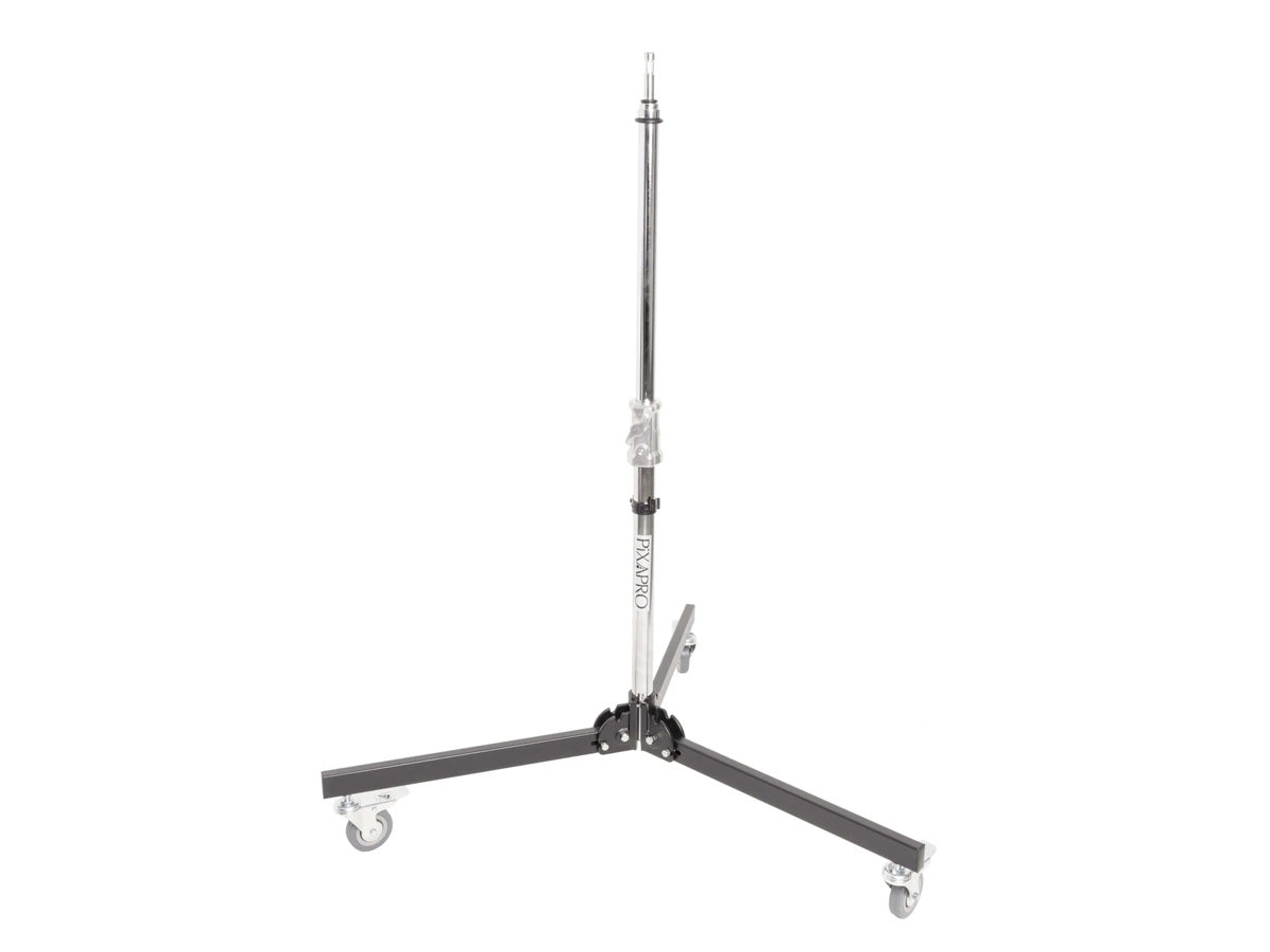 PIXAPRO 83cm-125cm Wheeled Folded Tube Stand
