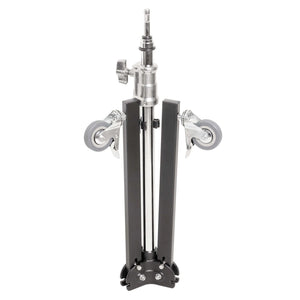 PIXAPRO 83cm-125cm Wheeled Folded Tube Stand