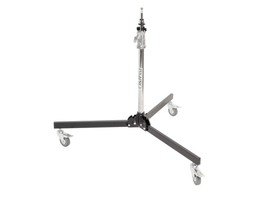 PIXAPRO 83cm-125cm Wheeled Folded Tube Stand