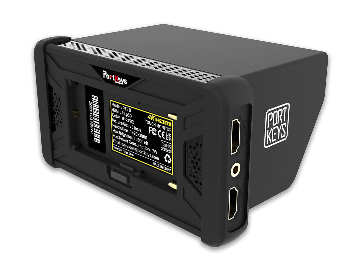 PortKeys PT5 II 5" 4K Touchscreen Monitor