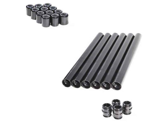 RigWheels PortaRail Precision Collapsible Speed Rail Kit with Six 19" Sections & Four Connectors