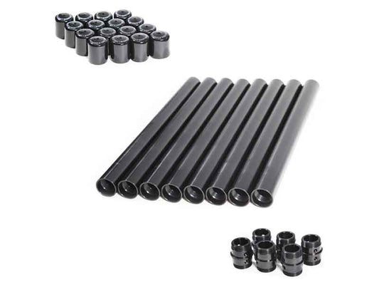 RigWheels PortaRail Precision Collapsible Speed Rail Kit with Eight 19" Sections & Six Connectors