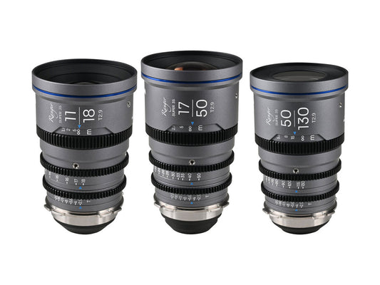 Laowa Ranger Lite S35 T2.9 Cine Lens Bundle - 11-18mm, 15-50mm & 50-130mm (PL Mount)