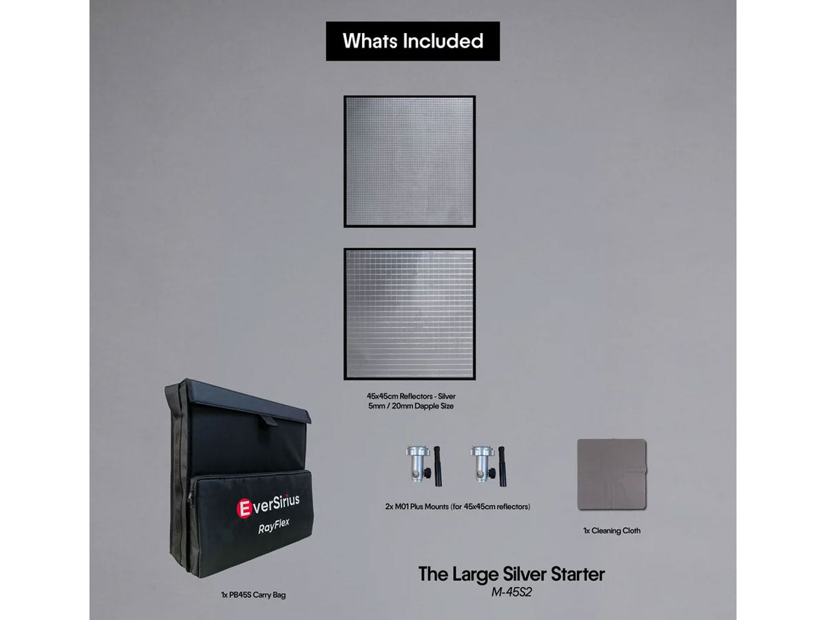 RayFlex - The Large Silver Starter /M-45S2