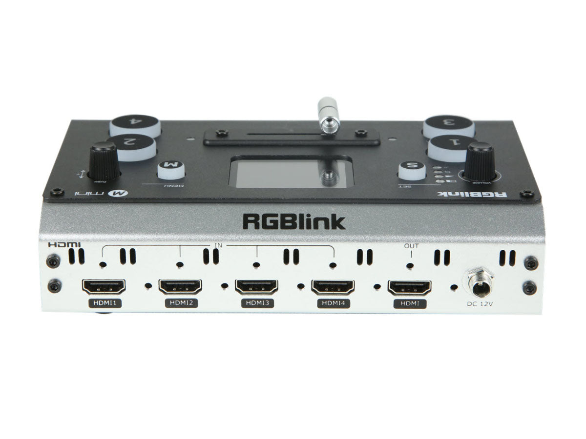 RGBLink Mini - 4 Channel HDMI Live Streaming Production Switcher