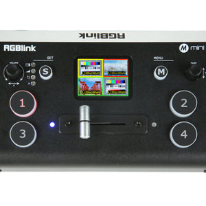 RGBLink Mini - 4 Channel HDMI Live Streaming Production Switcher