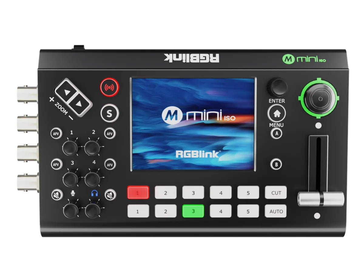 RGBLink mini-ISO - 10 Channel All-in-One Streaming Switcher