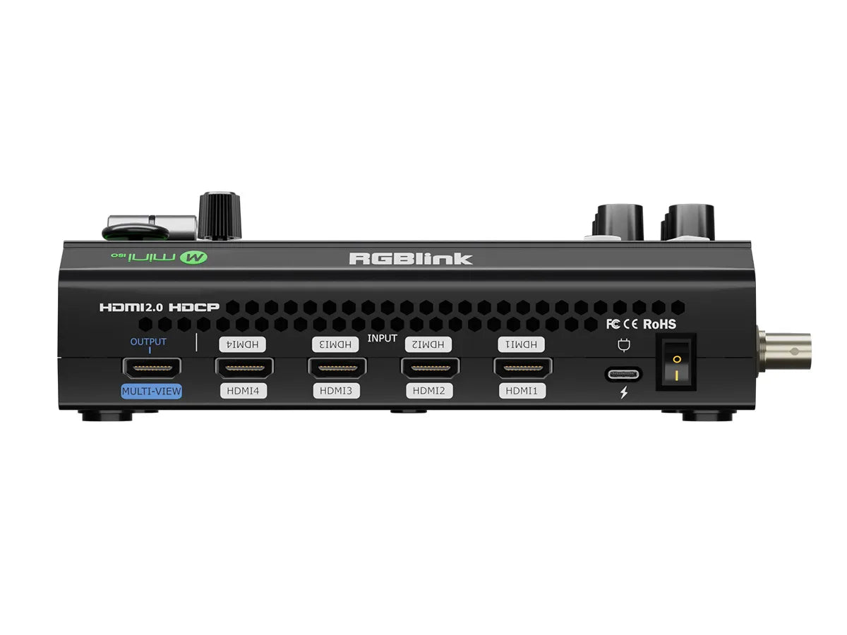 RGBLink mini-ISO - 10 Channel All-in-One Streaming Switcher