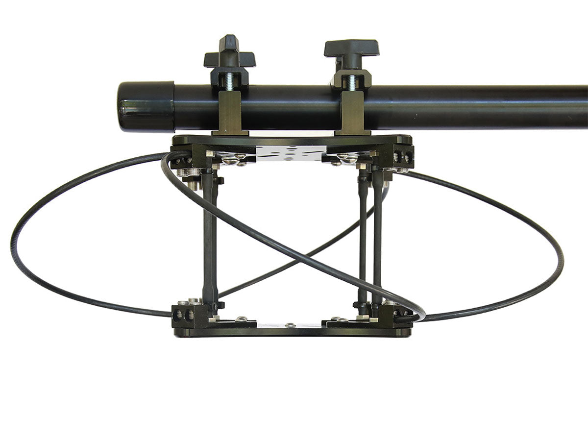 RigWheels PTZ Camera Overhead Vibration Isolator with Pipe Clamps