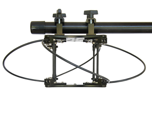 RigWheels PTZ Camera Overhead Vibration Isolator with Pipe Clamps