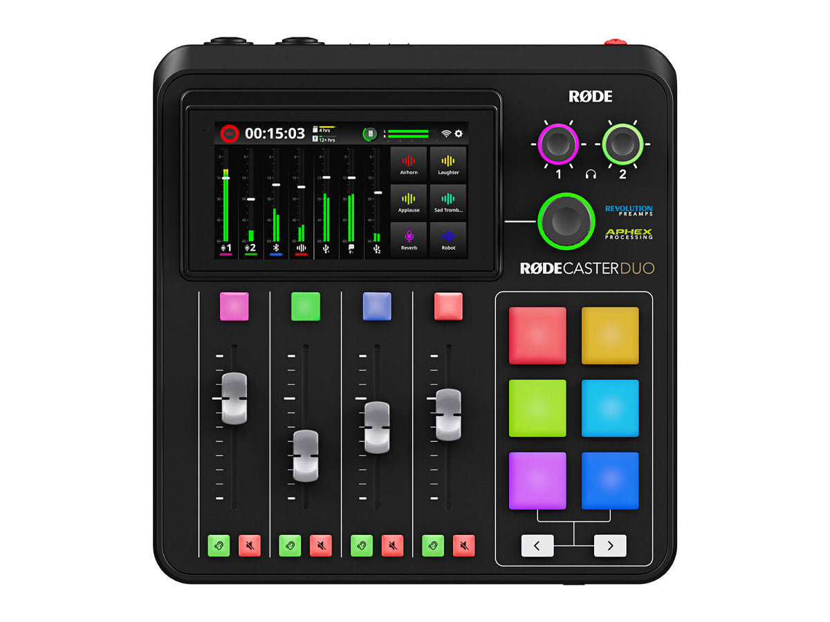 Rode RODECaster Duo - Integrated Audio Production Studio