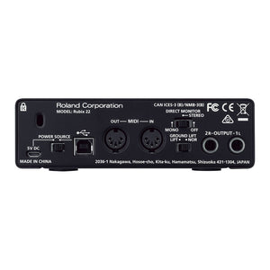 Roland RUBIX22 2-in/2-out USB Audio Interface