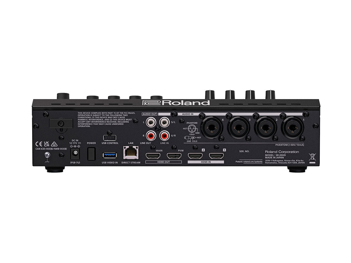 Roland SR-20HD Direct Streaming AV Mixer