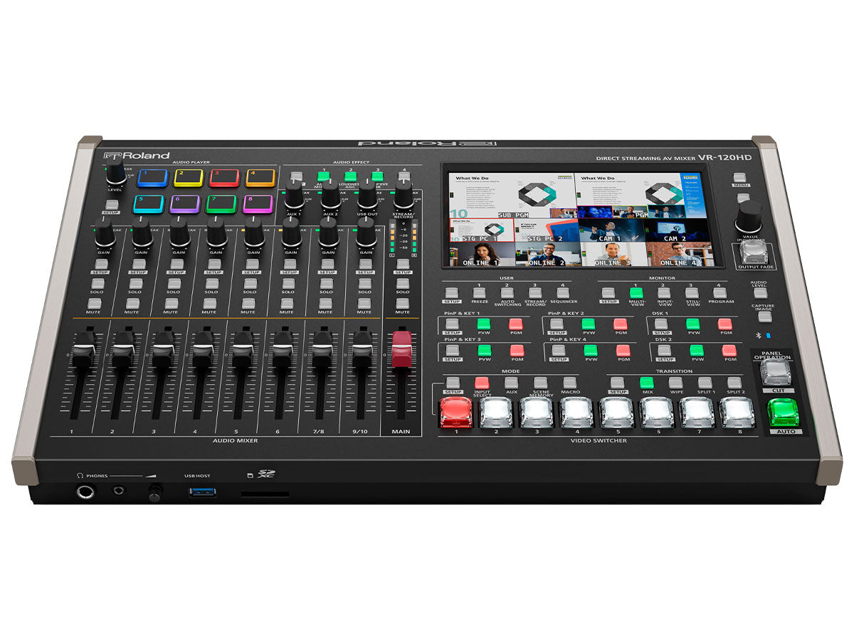 Roland VR-120HD Direct Streaming AV Mixer