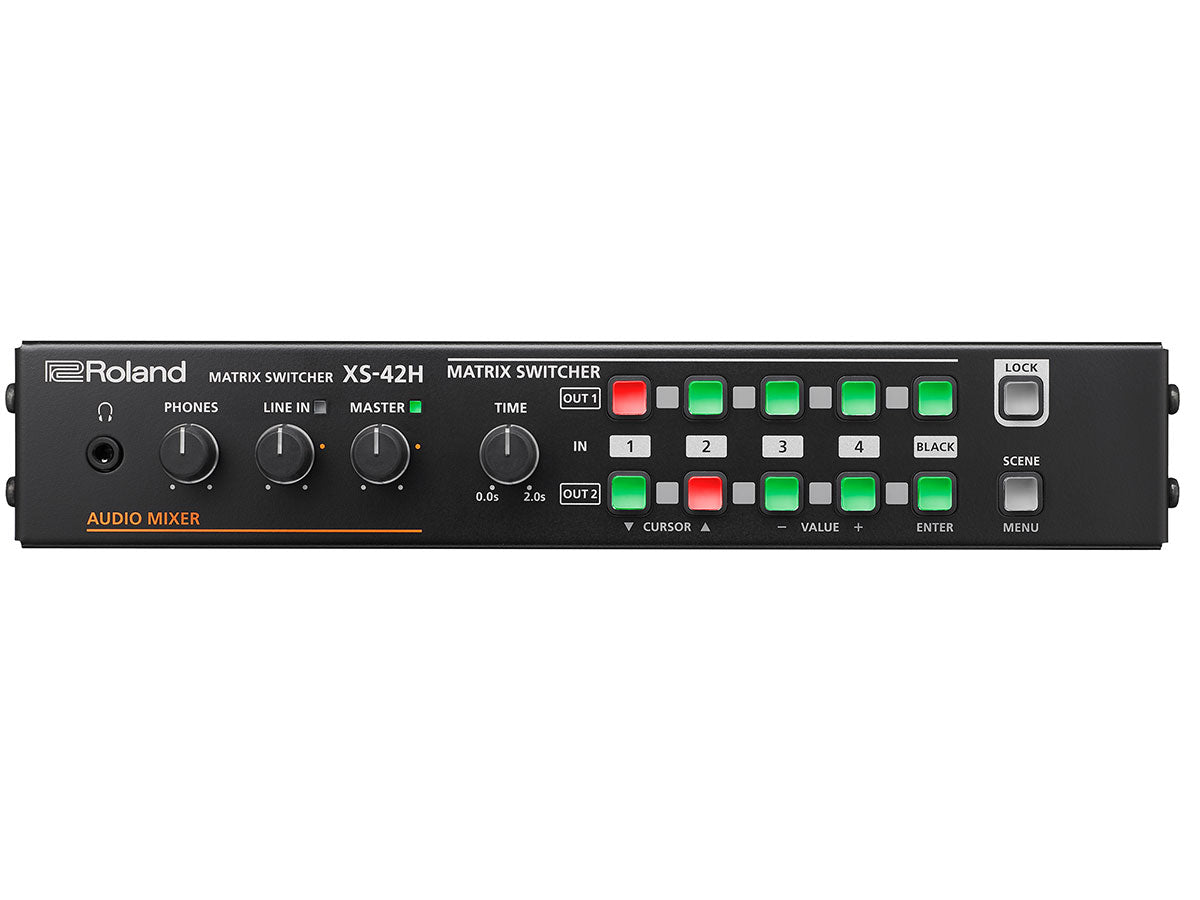 Roland 4-in x 2-out AV Matrix Switcher