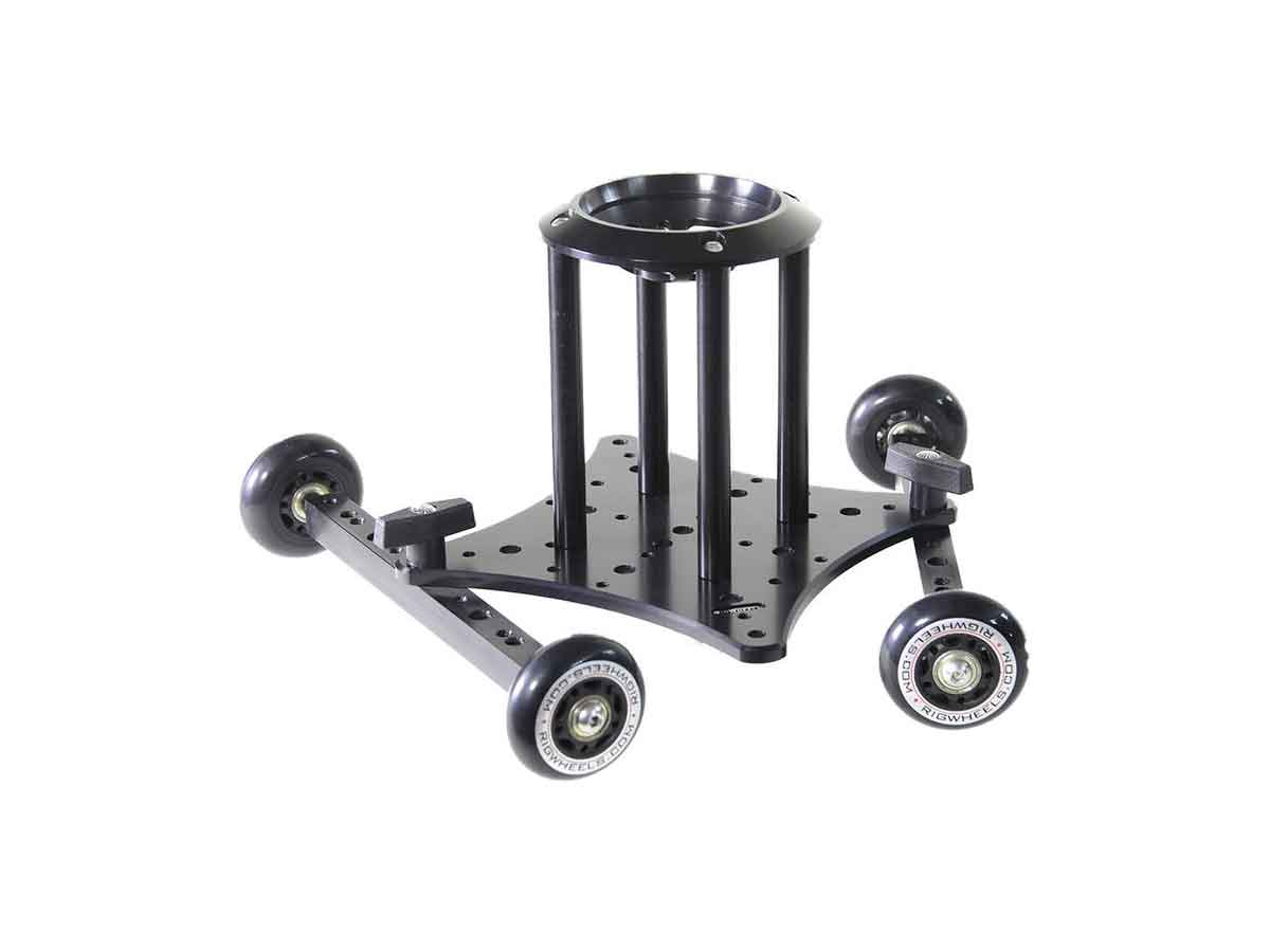 RigWheels RigSkate 2 Tabletop/Skater Dolly with 6" Riser and 100mm Bowl Adapter