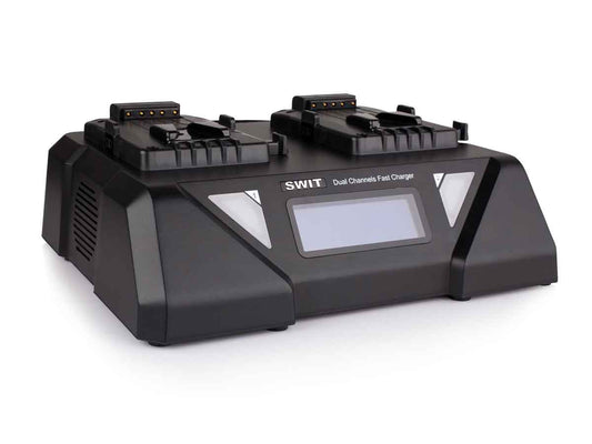 Swit S-3812S 2-ch V-Mount Fast Charger