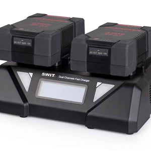Swit S-3812S 2-ch V-Mount Fast Charger