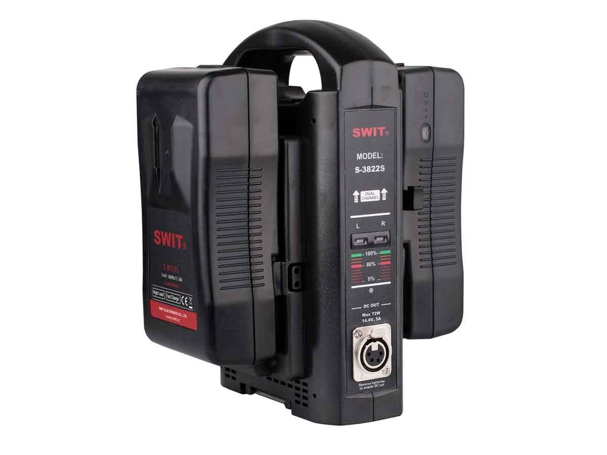 Swit S-3822S 2-ch V-Mount Charger
