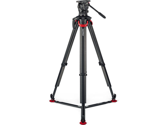 Sachtler System aktiv10T & flowtech 100 with Ground Spreader
