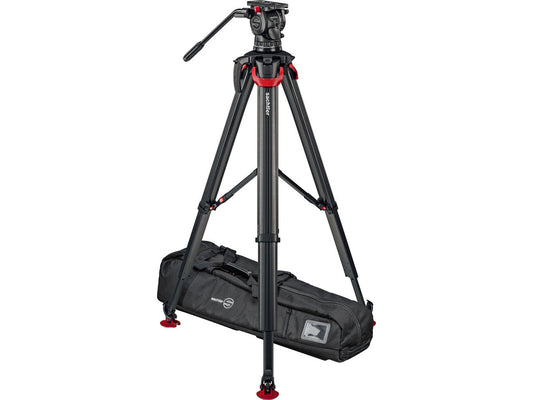 Sachtler System aktiv10T & flowtech 100 with Mid-Level Spreader