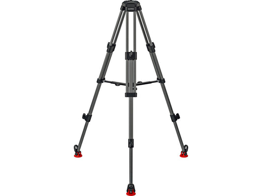 Sachtler 75/2 Carbon Fiber Tripod with Mid-Level Spreader and Rubber Feet (75mm)