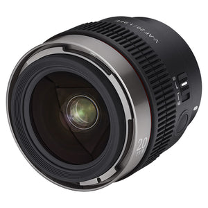Samyang V-AF 20mm T1.9 FE
