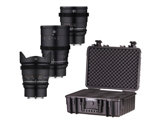 Samyang VDSLR Mark II 3 Lens Kit - FE Mount