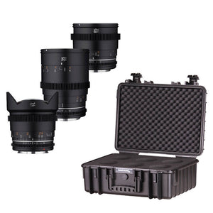 Samyang VDSLR MK2 3 Lens Kit - RF Mount