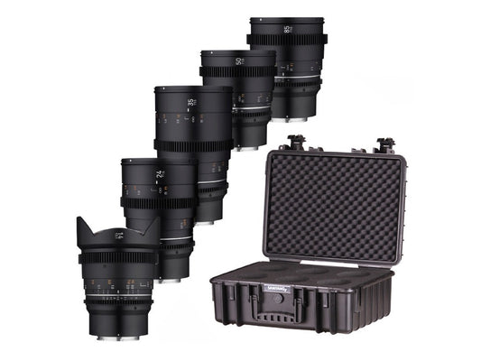 Samyang VDSLR MK2 5 Lens Kit - FE Mount