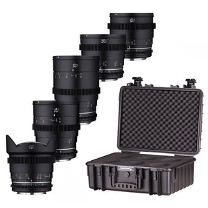 Samyang VDSLR MK2 5 Lens Kit - RF Mount
