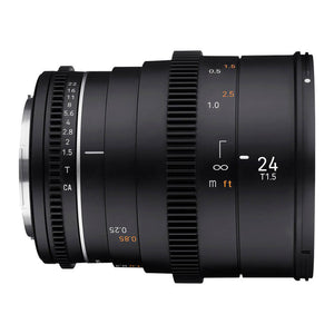 Samyang VDSLR 24mm T1.5 MK2 - RF Mount