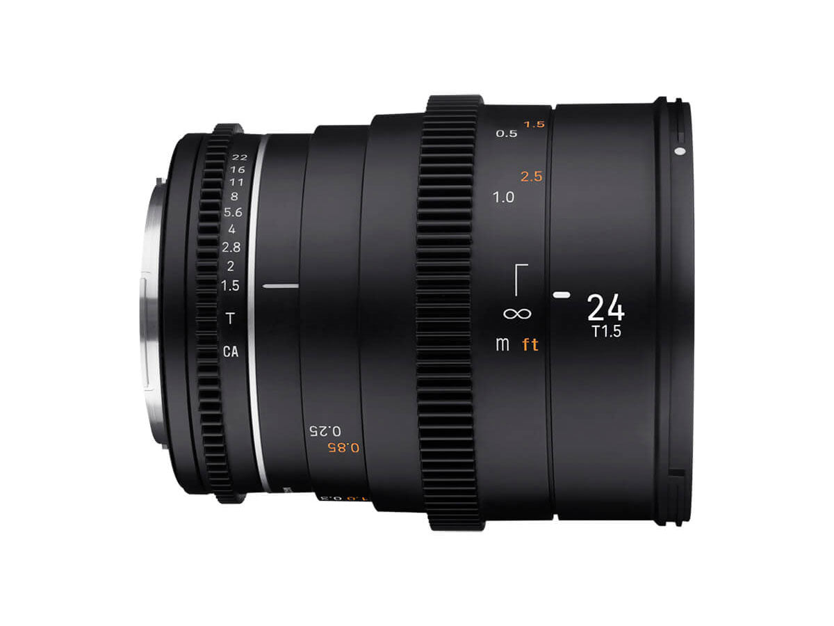 Samyang VDSLR 24mm T1.5 MK2 - RF Mount