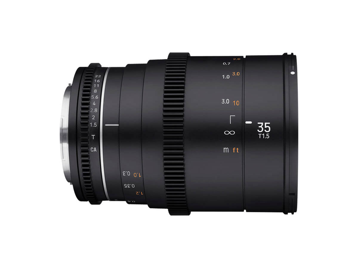 Samyang VDSLR 35mm T1.5 MK2 - RF Mount