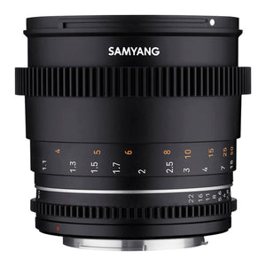 Samyang VDSLR 85mm T1.5 MK2 - RF Mount