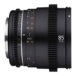 Samyang VDSLR 85mm T1.5 MK2 - RF Mount