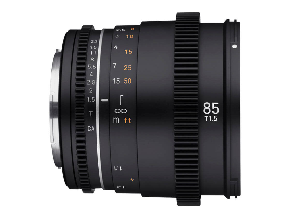 Samyang VDSLR 85mm T1.5 MK2 - RF Mount