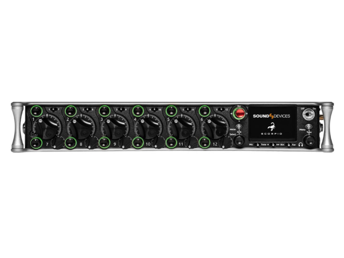 Sound Devices Scorpio Premium 36-Track Portable Mixer/Recorder