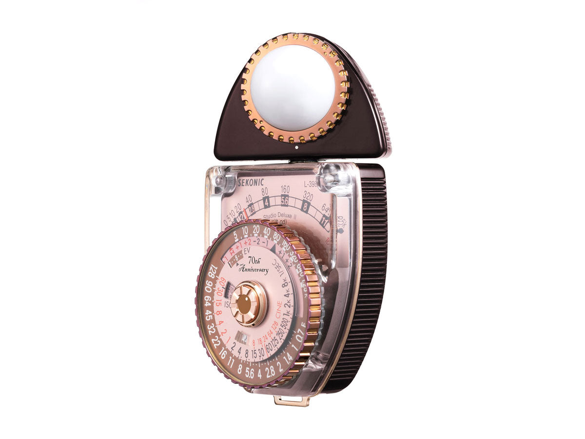 Sekonic 70th Anniversary Edition L-398A STUDIO DELUXE III Analog Light Meter