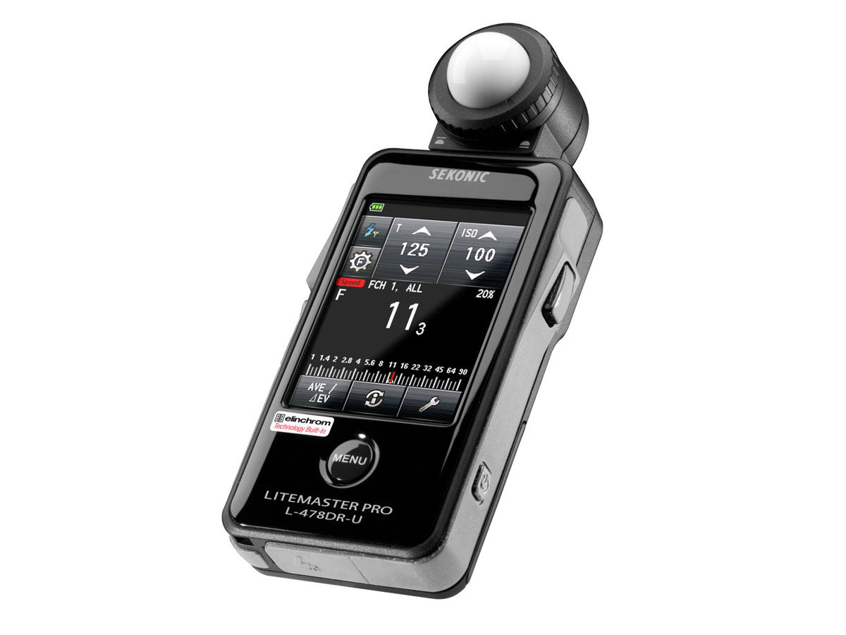 Sekonic L-478DR-EL LiteMaster PRO for Elinchrom Skyport System Light Meter
