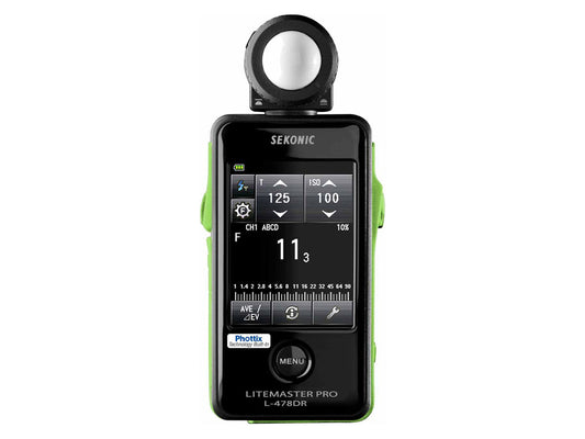 Sekonic L-478DR-PX LiteMaster PRO for Phottix Strato II System Light Meter