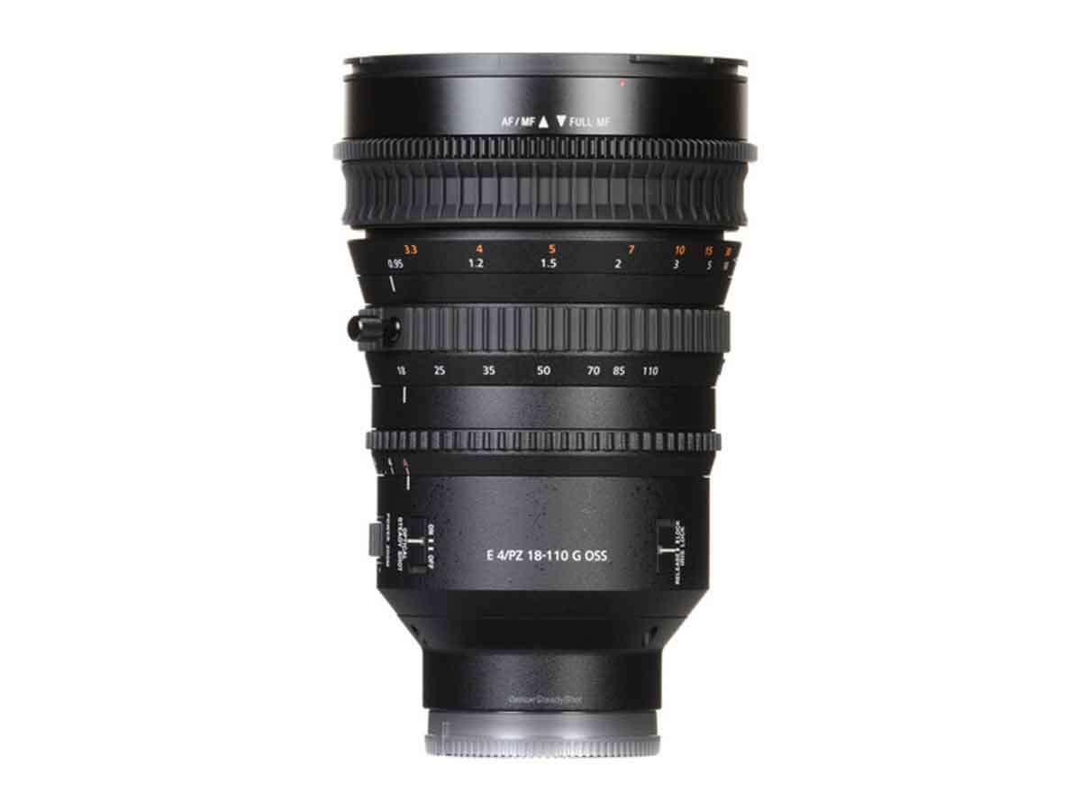 Sony E PZ 18-110 mm f/4 G OSS Lens
