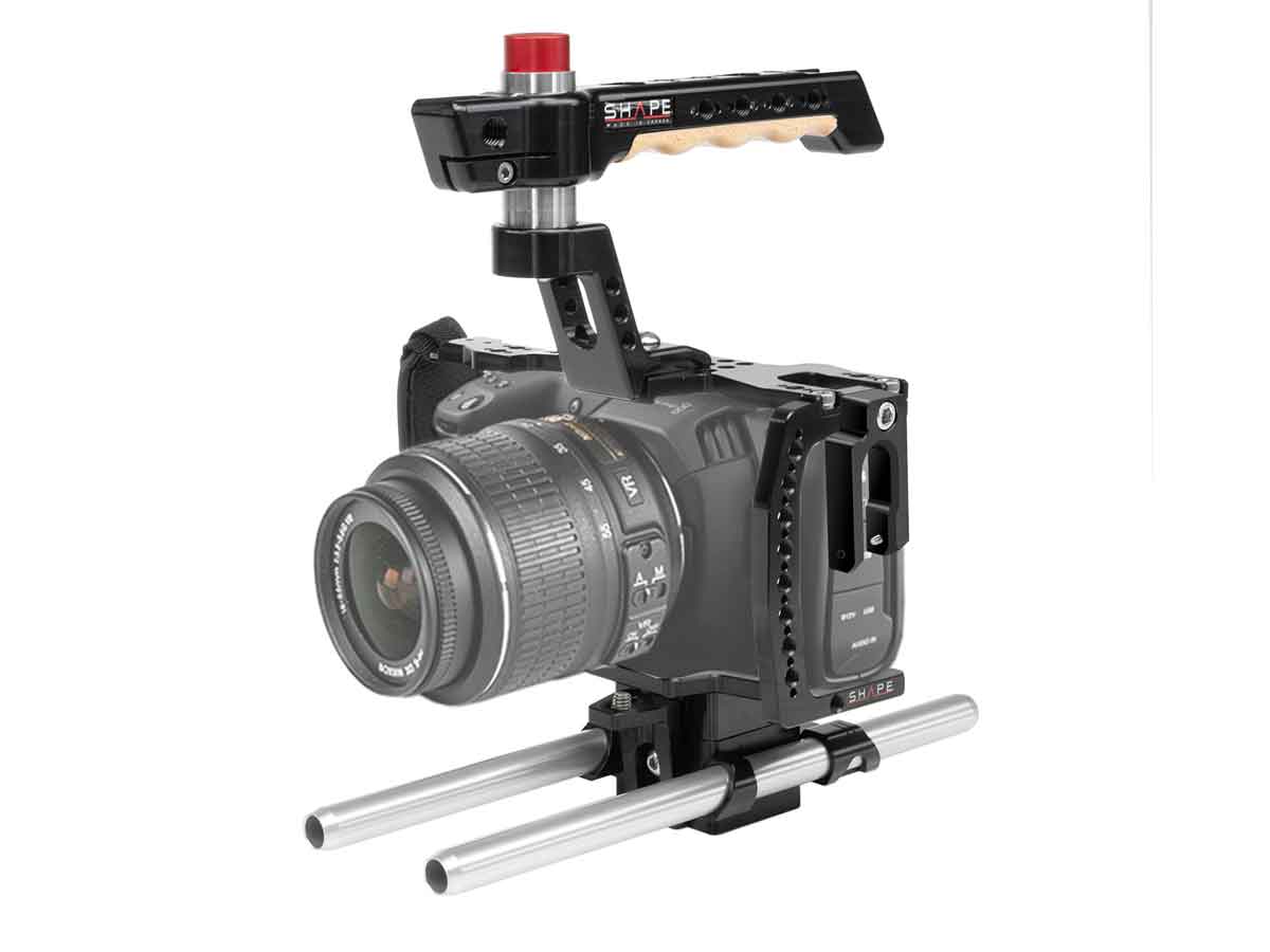 Shape BlackMagic Pocket Cinema 4K Cage With 15mm Rod System