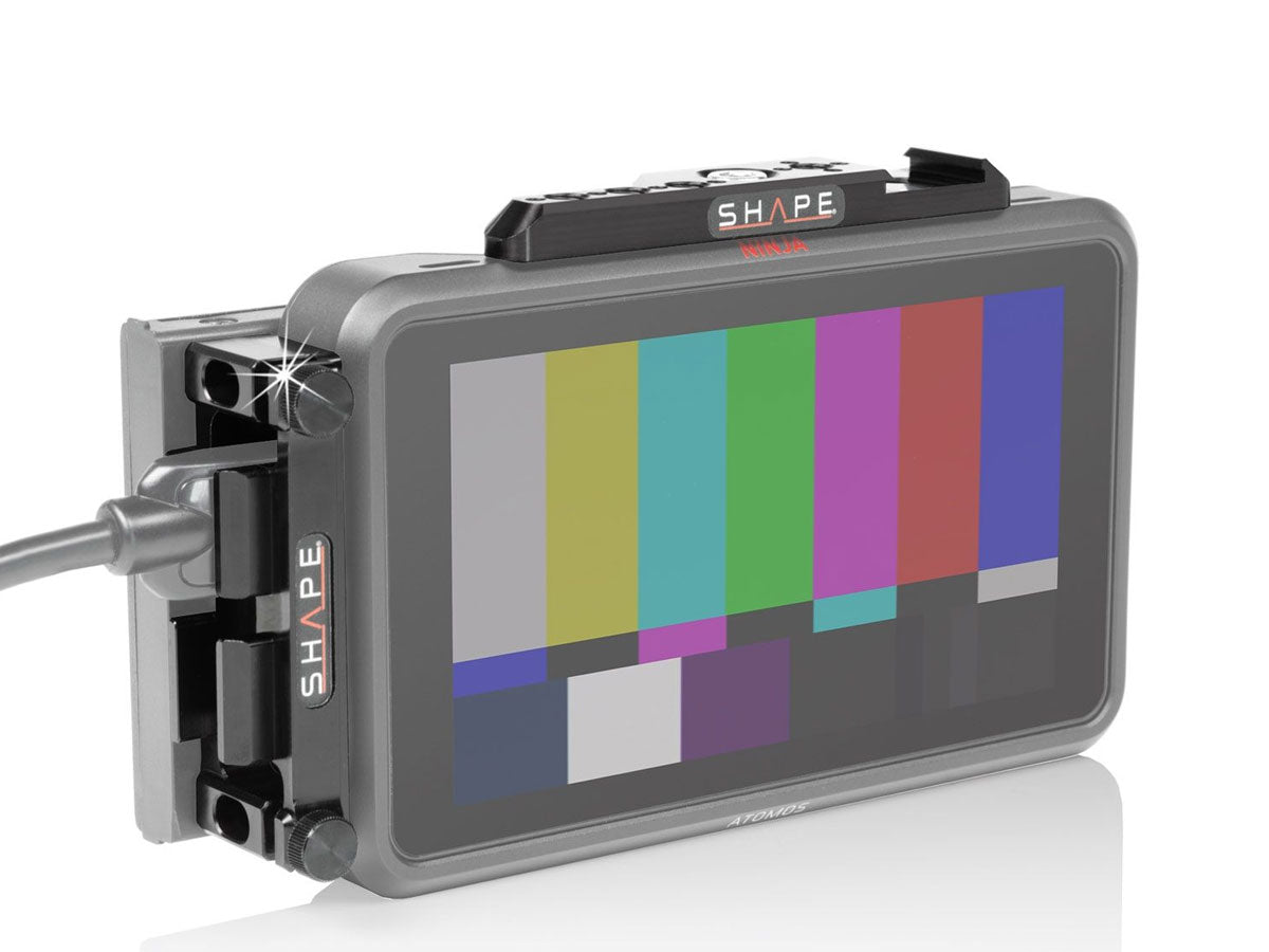 Shape SH-NIVKIT HDMI Lock System and Top Plate Kit for Atomos Ninja V 5'' Monitor Recorder