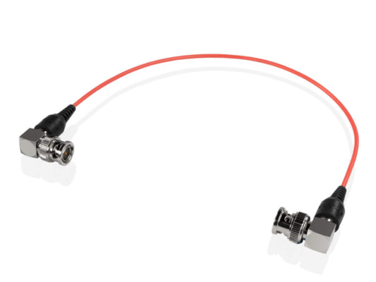 Shape Skinny 90-Degree BNC Cable 12 Inches - Red