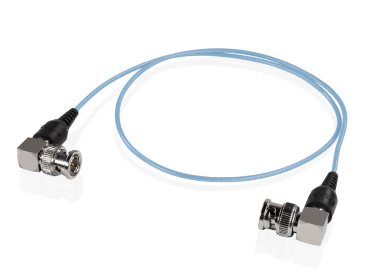 Shape Skinny 90-Degree BNC Cable 24 Inches - Blue